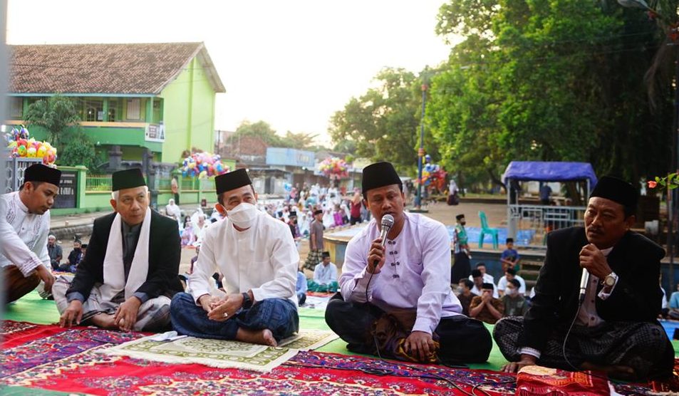 Sholat Idul Adha, Bupati Singgung Proses Pembangunan Jembatan