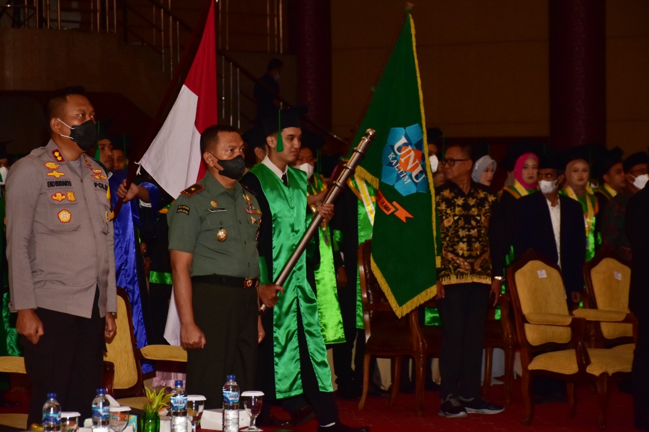 Rapat Terbuka Senat Universitas Nahdlatul Ulama (UNU) Kaltim di Hadiri Danrem 091/ASN