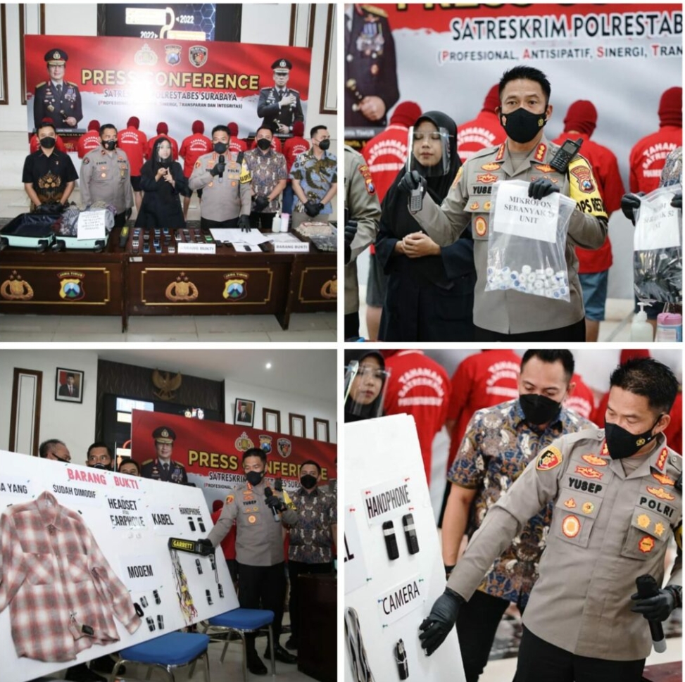 Polda Jatim Tangkap 8 Orang Diduga Joki UTBK SBMPTN