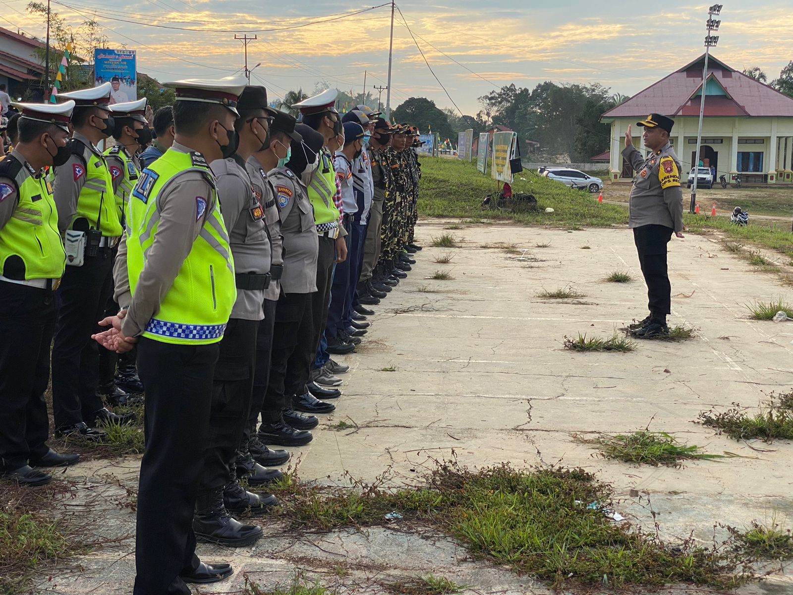 Polres Melawi Kerahkan 169 Personil