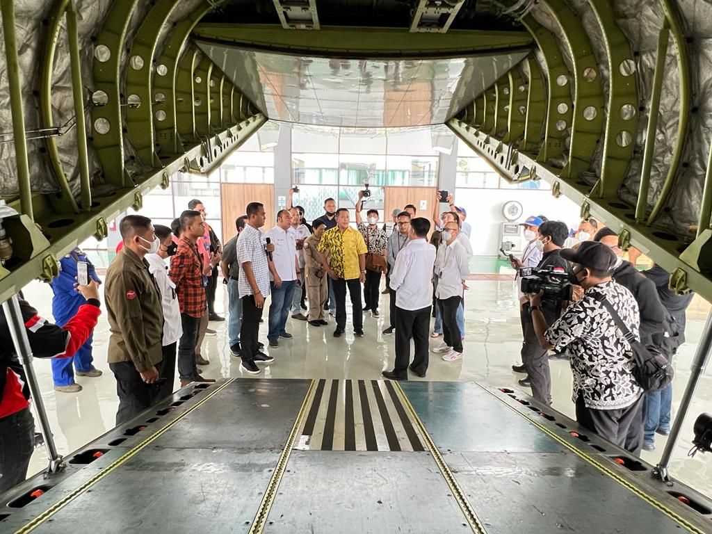 Ketua MPR RI Cek Pembelian Pesawat CN-235