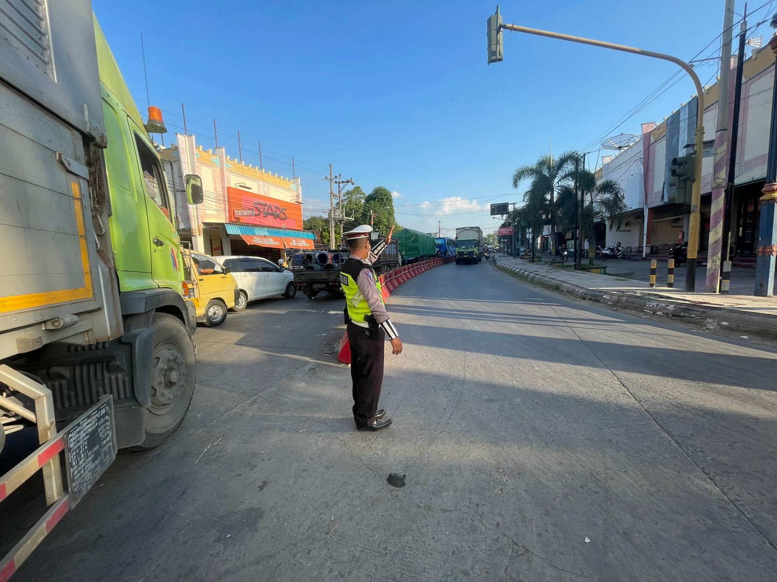 Antisipasi Macet, Ipda Muslimin Perintahkan Personil Siaga All Out 24 jam