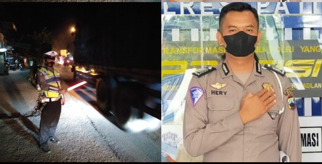 Dampak Macet, Kaur Bin Ops Satlantas Polres Pati Siagakan Personil 24 Jam