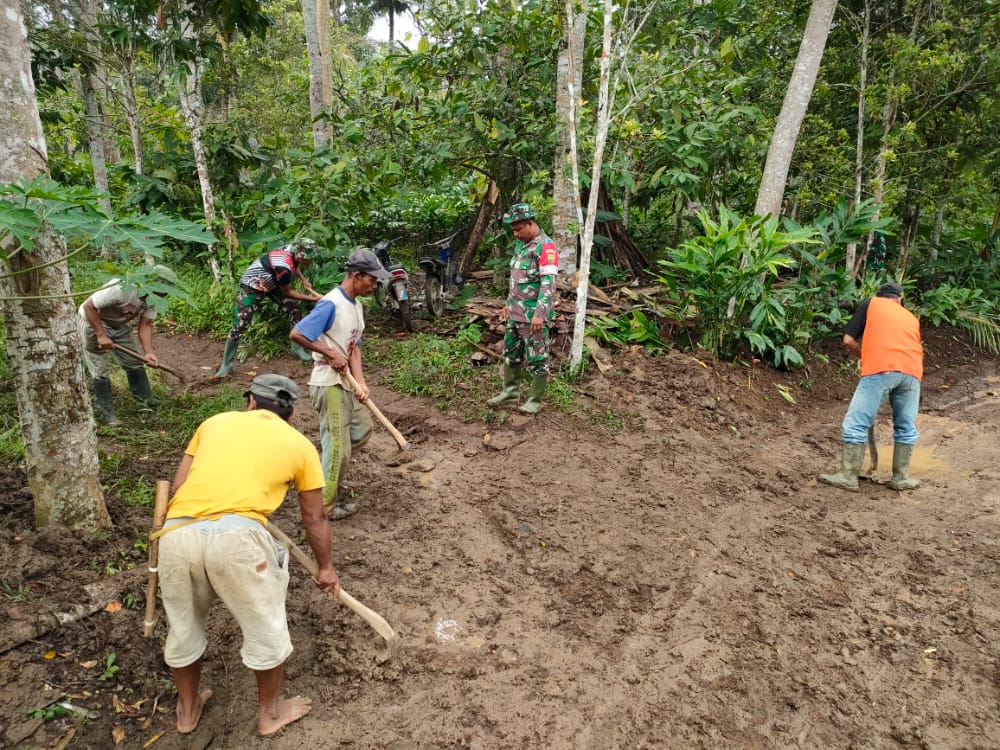 Dandim 0421/LS Kabulkan Keinginan Masyarakat Melalui TMMD Ke114