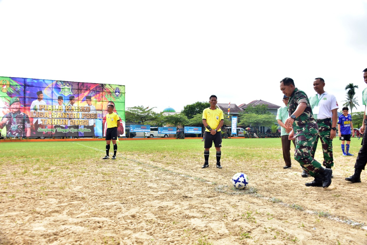 8 Klub Sepak Bola Liga Santri Masuk Nominasi Tingkat Korem 091/ASN