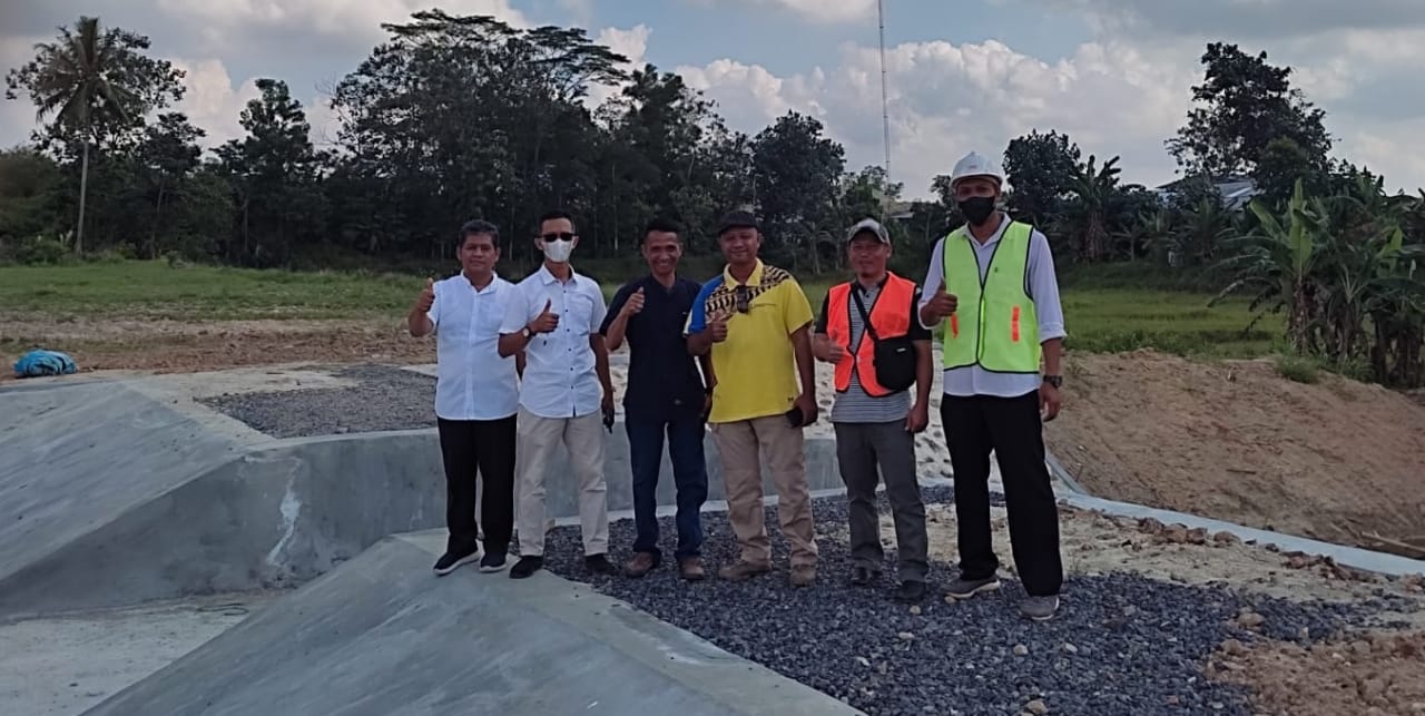 Pekerjaan Penampungan Air di Dusun 5 Desa Way Sari Rampung Dikerjakan