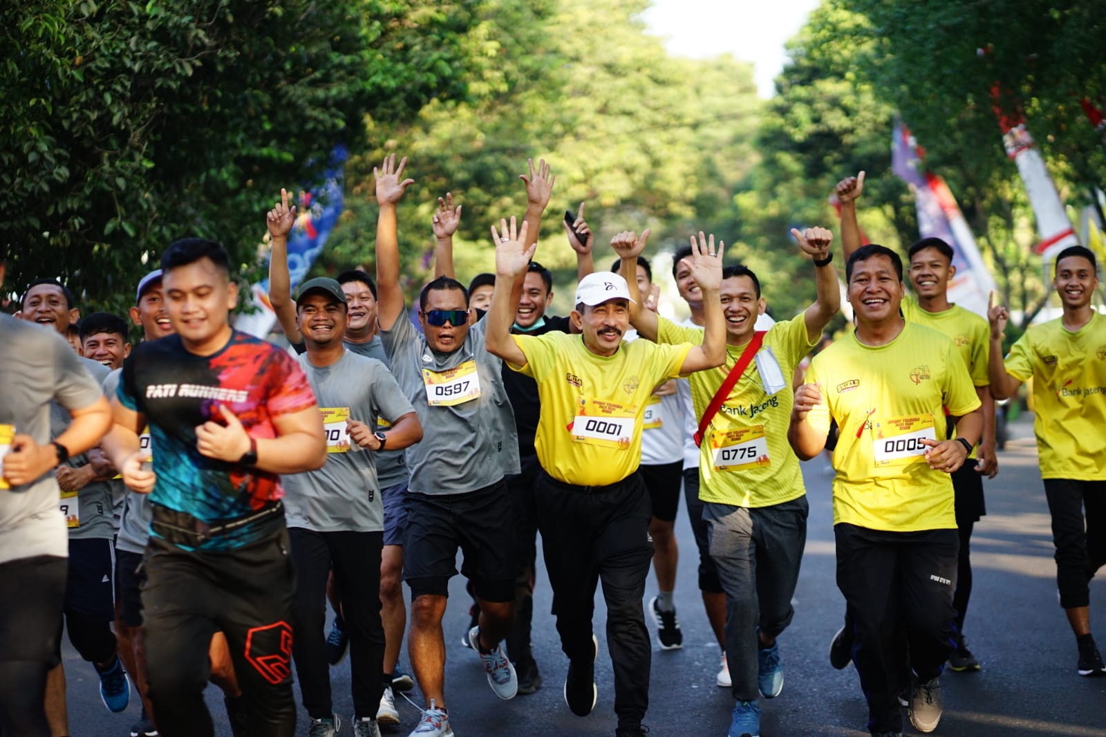 Bupati Meriahkan Sport Tourism Pati Run 2022