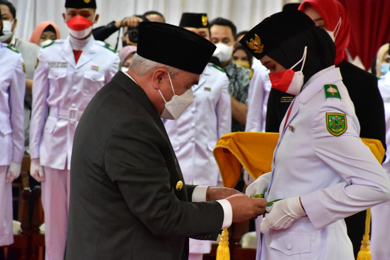 Danrem 091/ASN  : Paskibraka Merupakan Suatu Kebanggaan Tersendiri