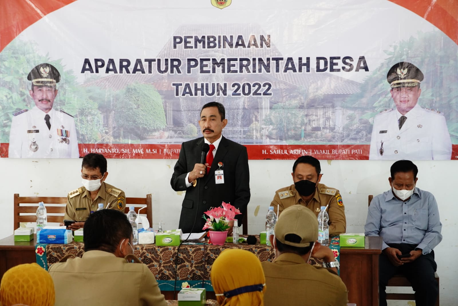 Pembinaan Aparatur Desa, Bupati Singgung Soal Budaya Disiplin