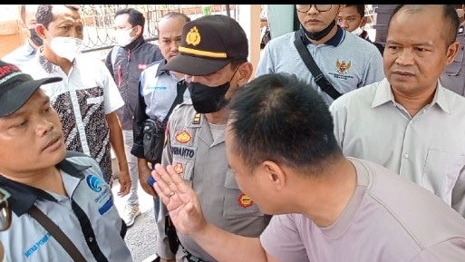 Awak Media Ribut Dengan Kasat Lantas, Ini Sebabnya
