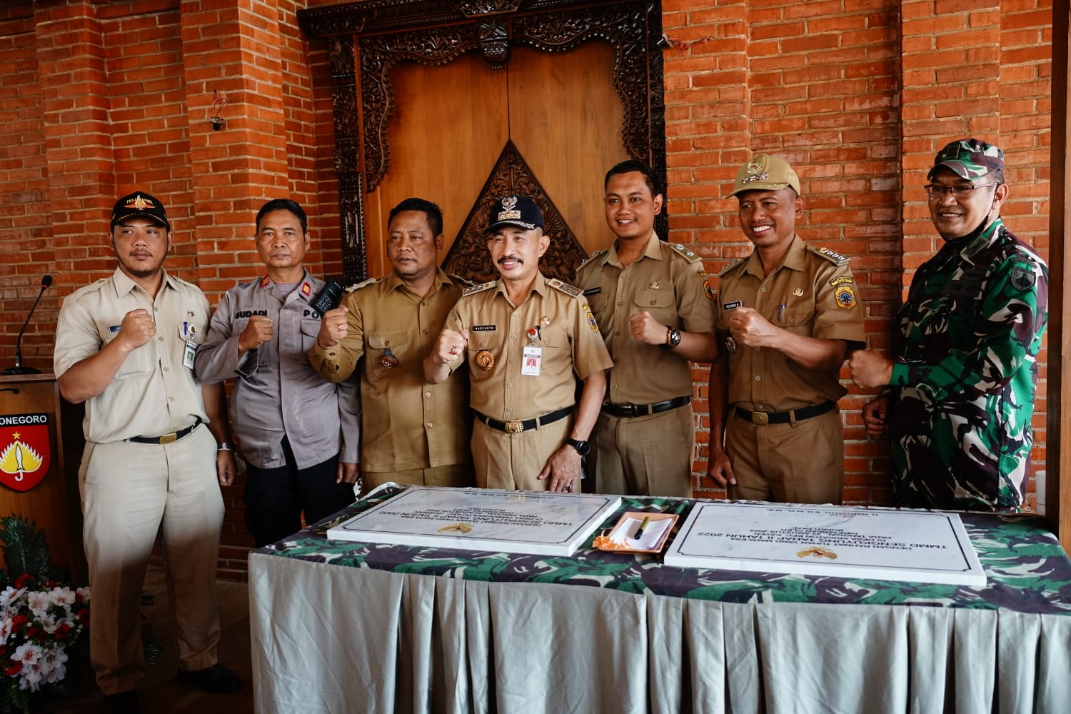 Jelang Purna, Haryanto Tinjau TMMD Desa Tambahmulyo