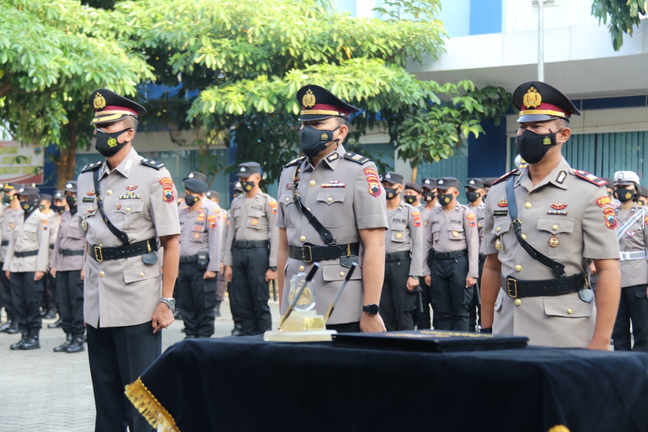 Pejabat Kabagren dan Kasat Reskrim Berganti