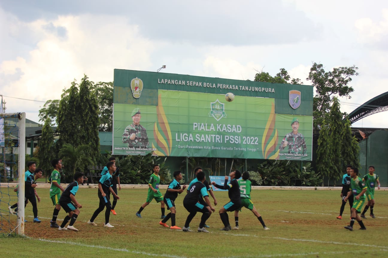 Ponpes Darul Ma’arif Sintang Lolos ke Final Piala Kasad Liga Santri PSSI