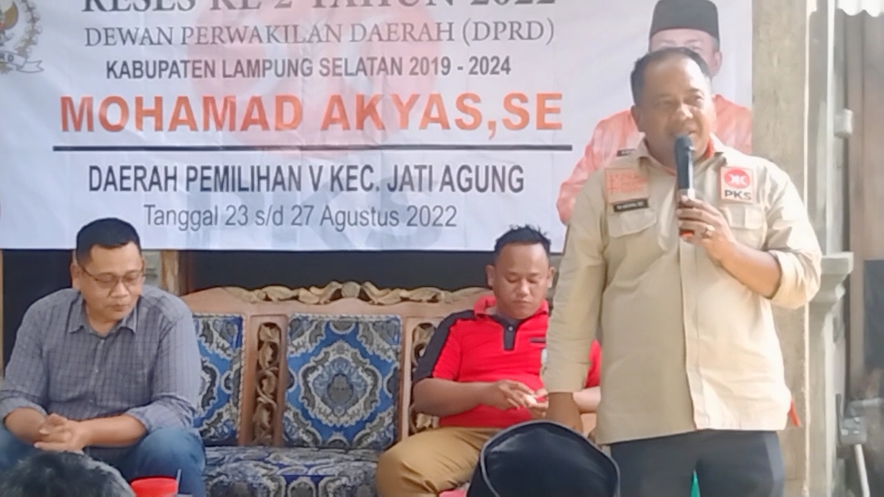 Melalui Reses M Akyas Tampung Aspirasi Dan Siap Perjuangkan Usulan Masyarakat