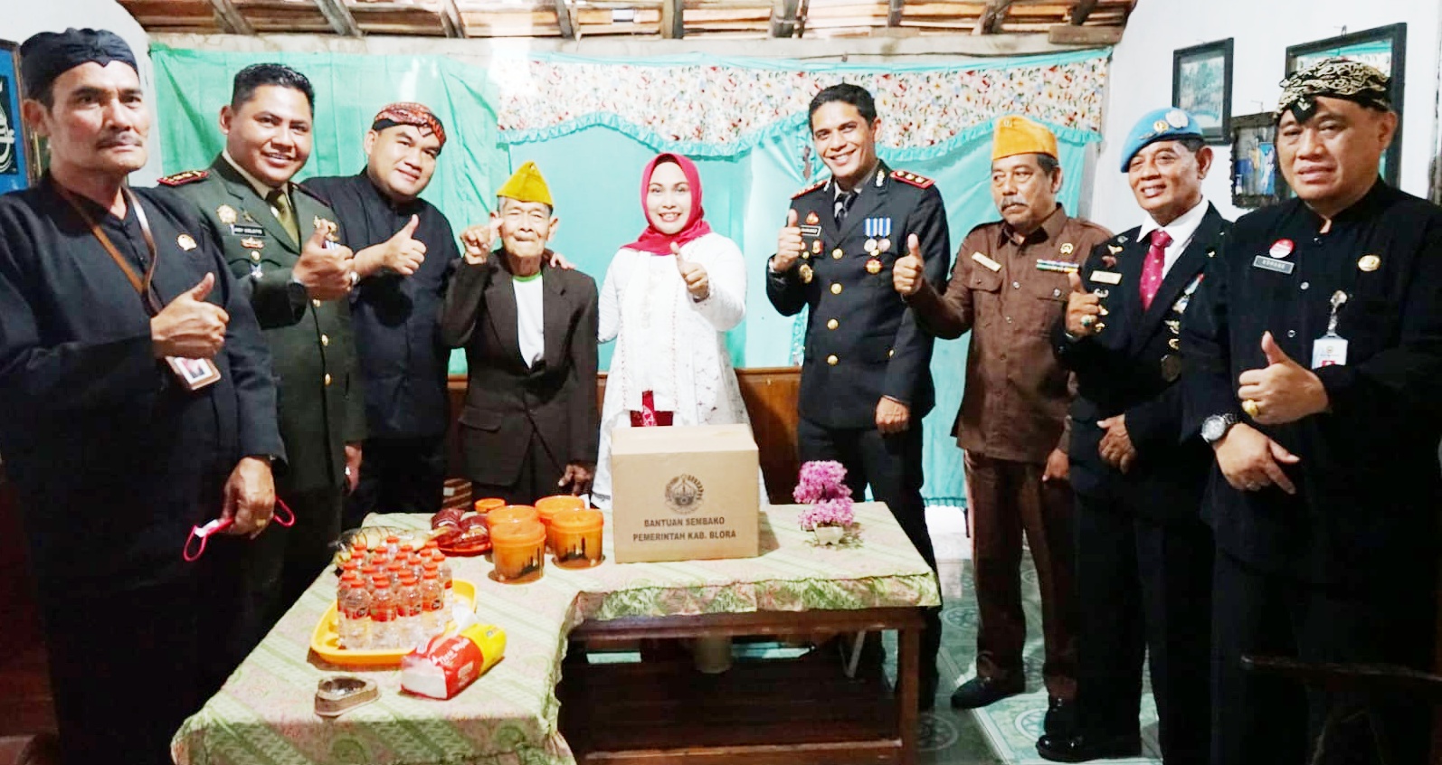 Anjangsana Veteran dan Purnawirawan Jadi Tradisi Baru Agustusan di Blora
