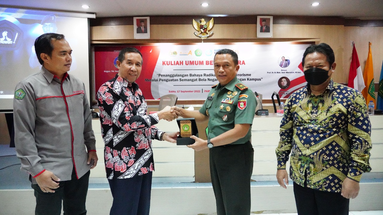 Danrem 091/ASN : Bela Negara Cegah Radikalisme