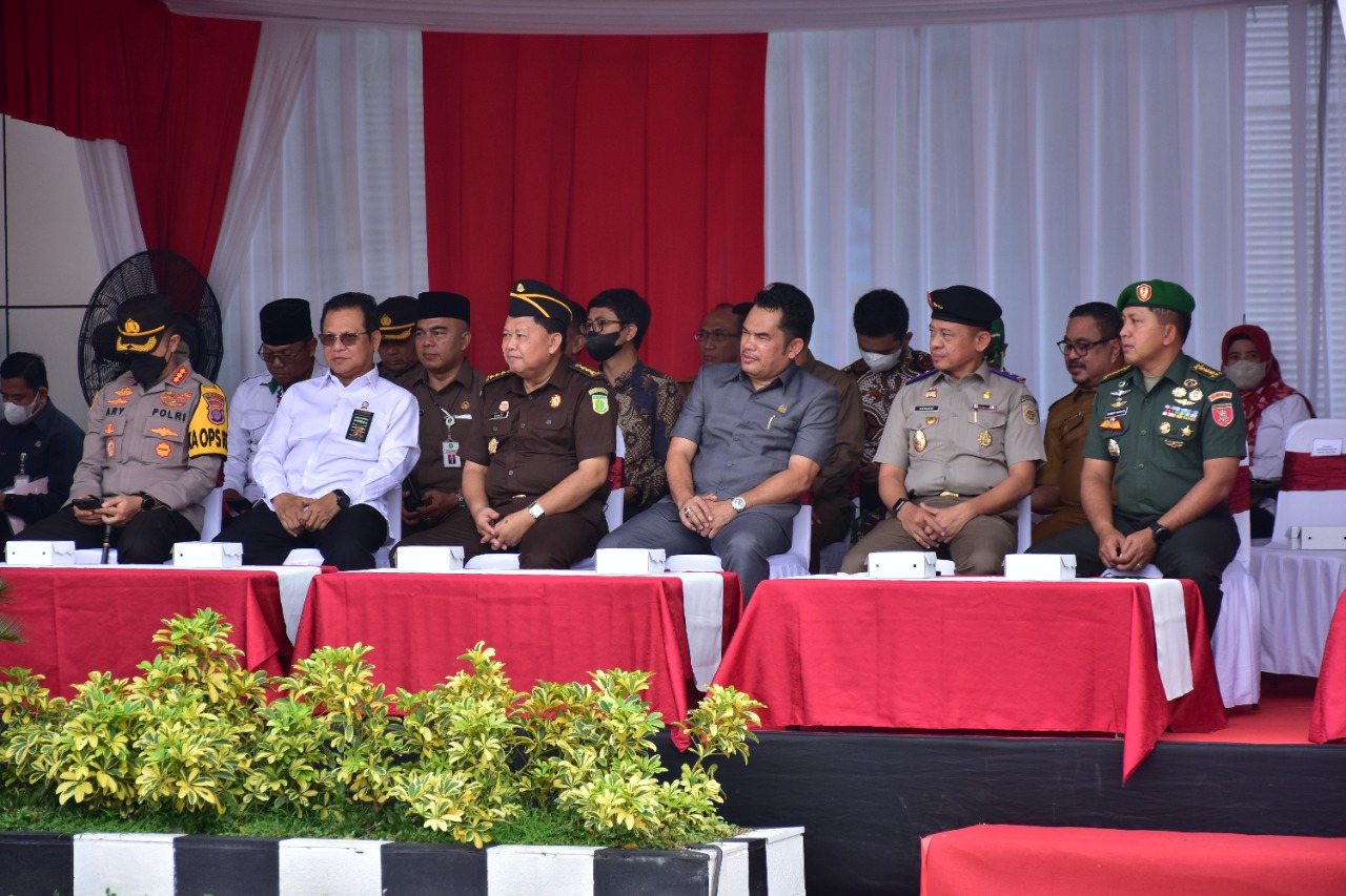 Kasrem 091/ASN Kolonel Inf Khabib Mahfud S.Ip, MM  Hadiri Peringatan HUT UU No.5 Tahun 1960