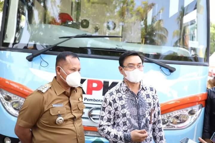 Road Show Bus KPK Tiba di Lampung Selatan
