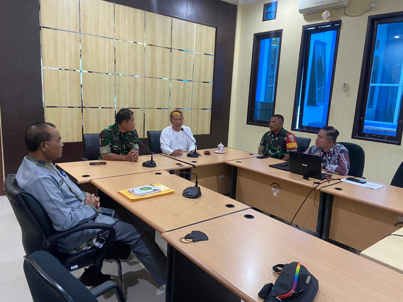 Rapat Rencana Pengelolaan Parkir dikota Tenggarong, Kapten Arm. Silalah : Pengelolan Harus Sesuai Perbup