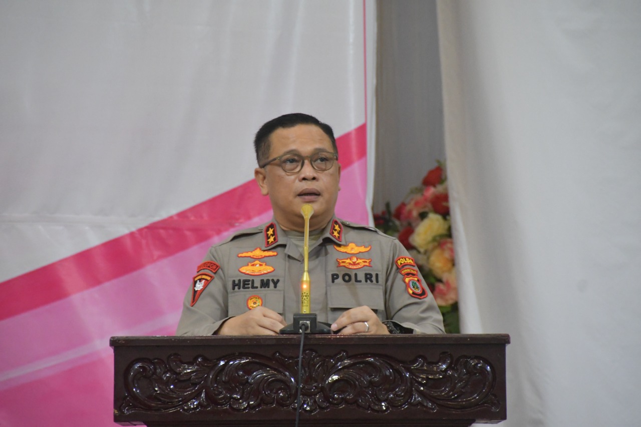 Pejabat Utama dan Pengurus Bhayangkari Diberi Pengarahan Kapolda Gorontalo