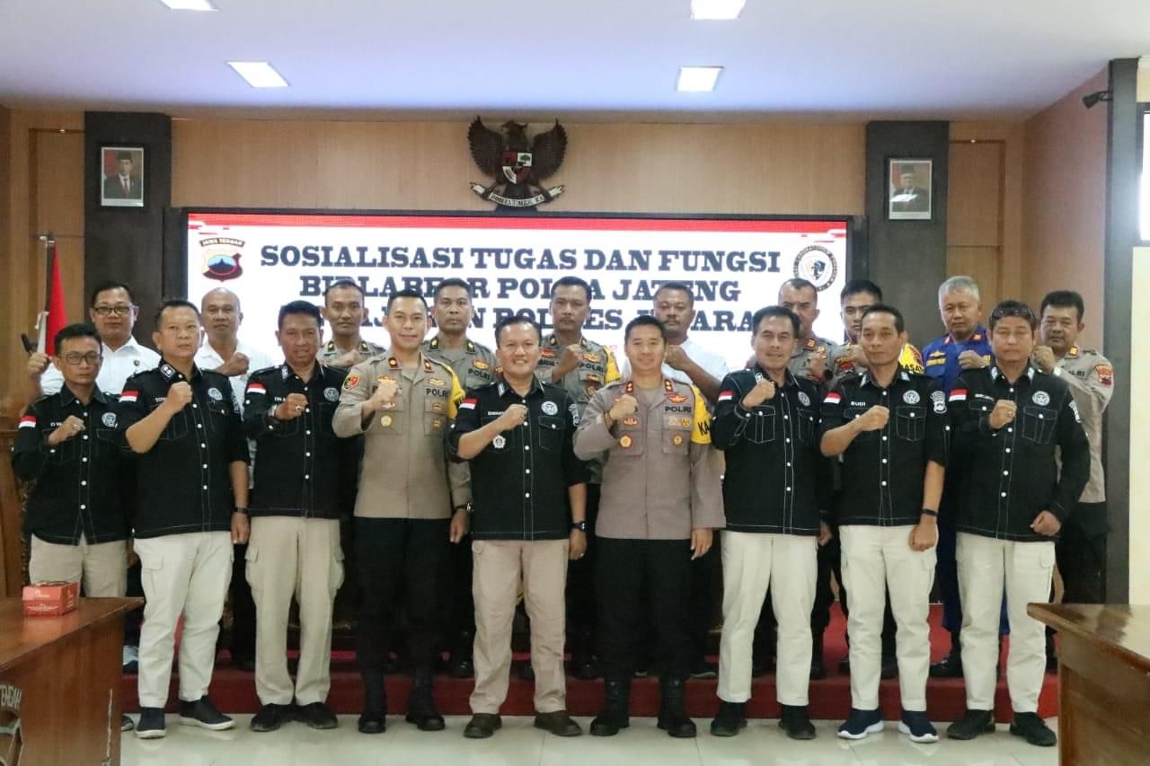 Bidlabfor Polda Jateng Gelar Sosialisasi Tugas dan Fungsi di Polres Jepara