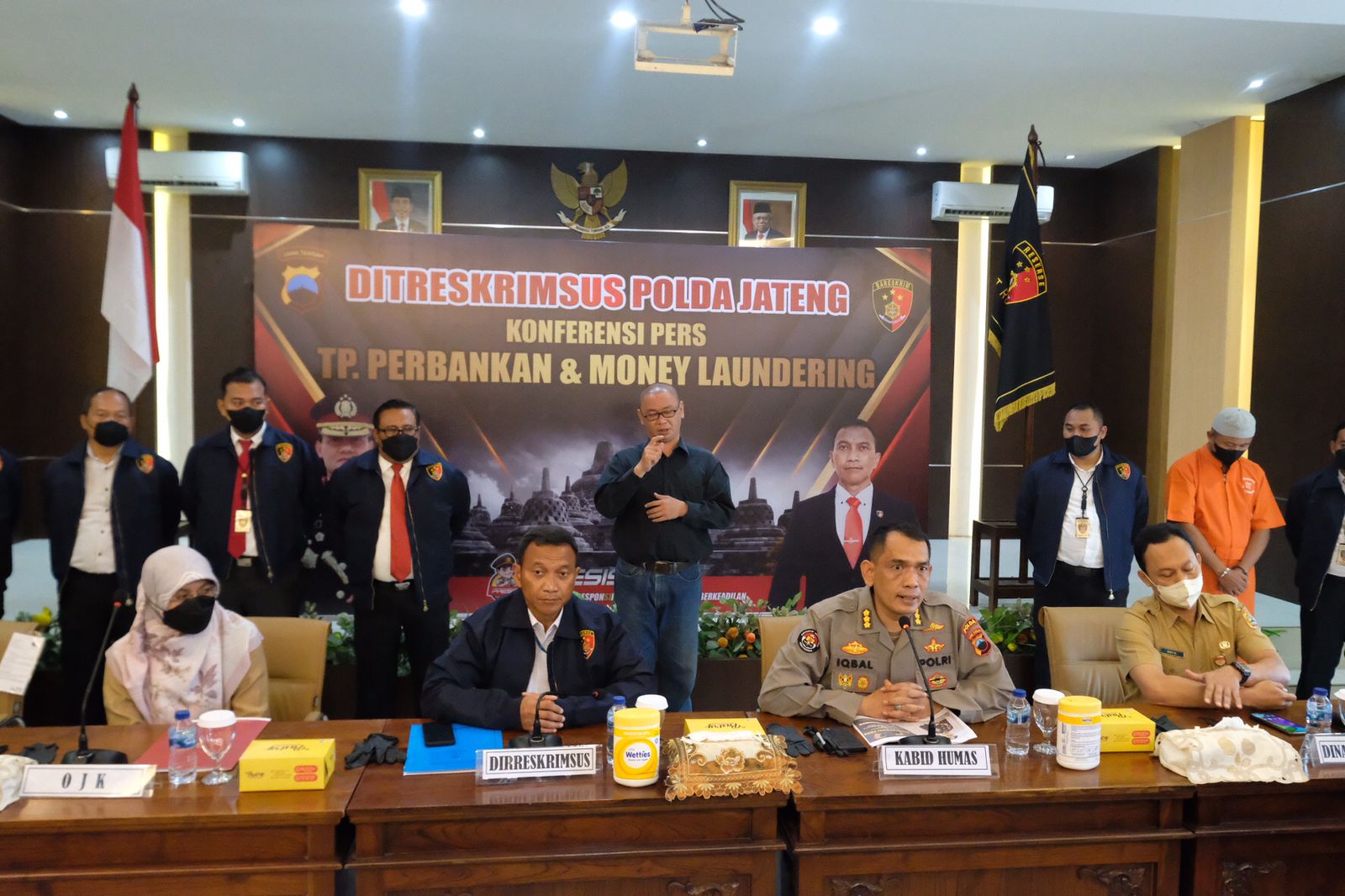 Iming-imingi Nasabah Bunga 15 %, Ditreskrimsus Polda Jateng Tangkap Pelaku TPPU di BPR Kudus