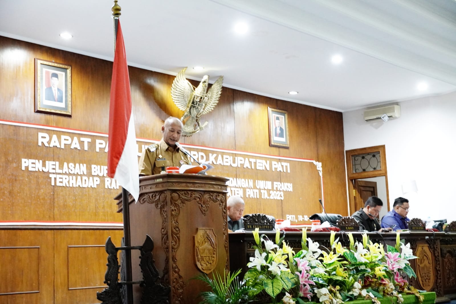 Rapat Paripurna Pembahasan RAPBD 2023