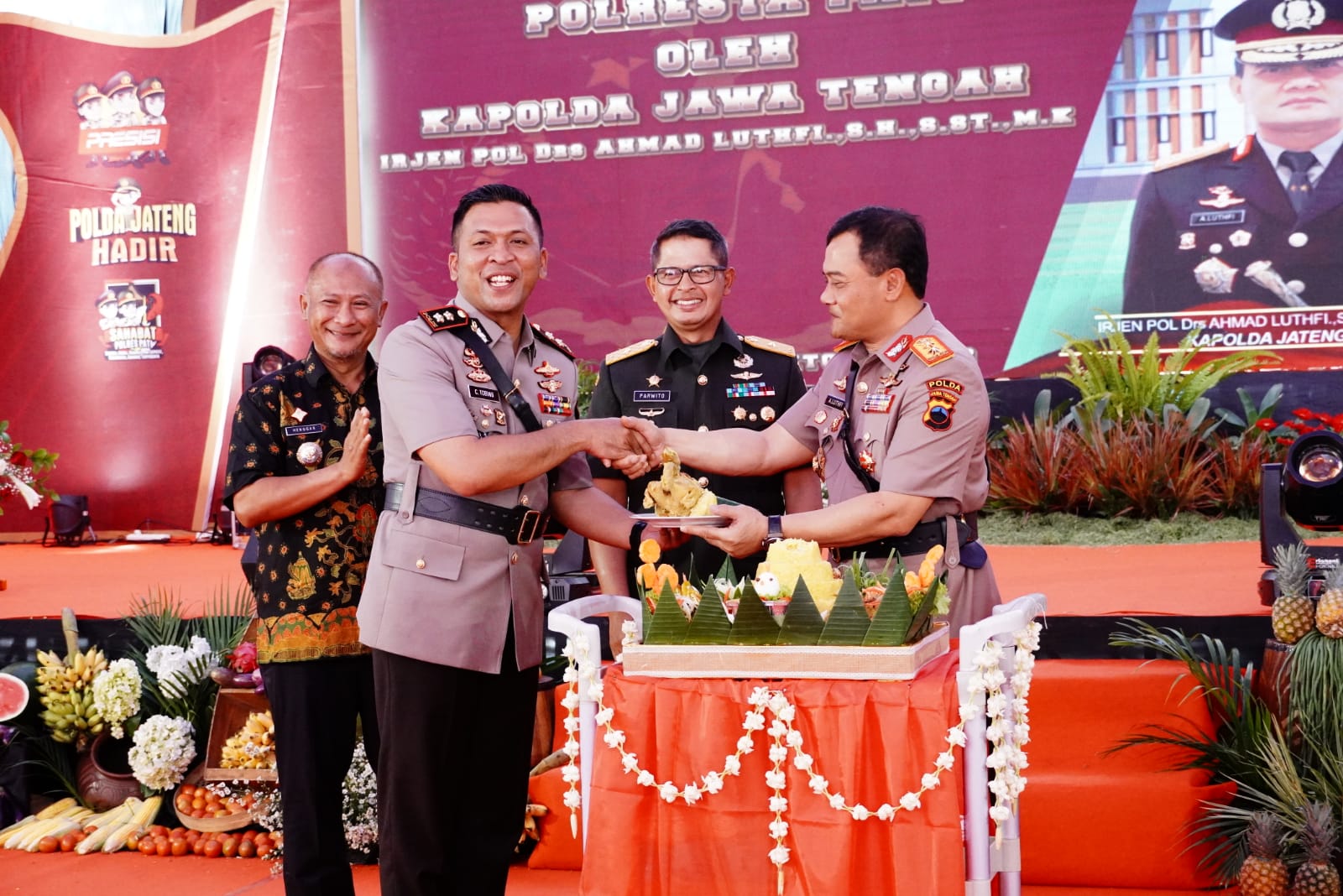 Pj Bupati Harapkan Polresta Pati Tingkatkan Layanan ke Masyarakat