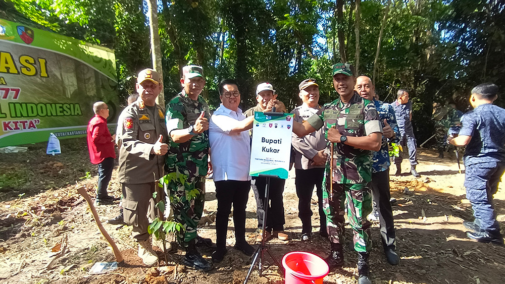 Wabup Rendi Solihin Apresiasi Atas Pelestarian Lingkungan Dalam Rangka HUT TNI ke-77