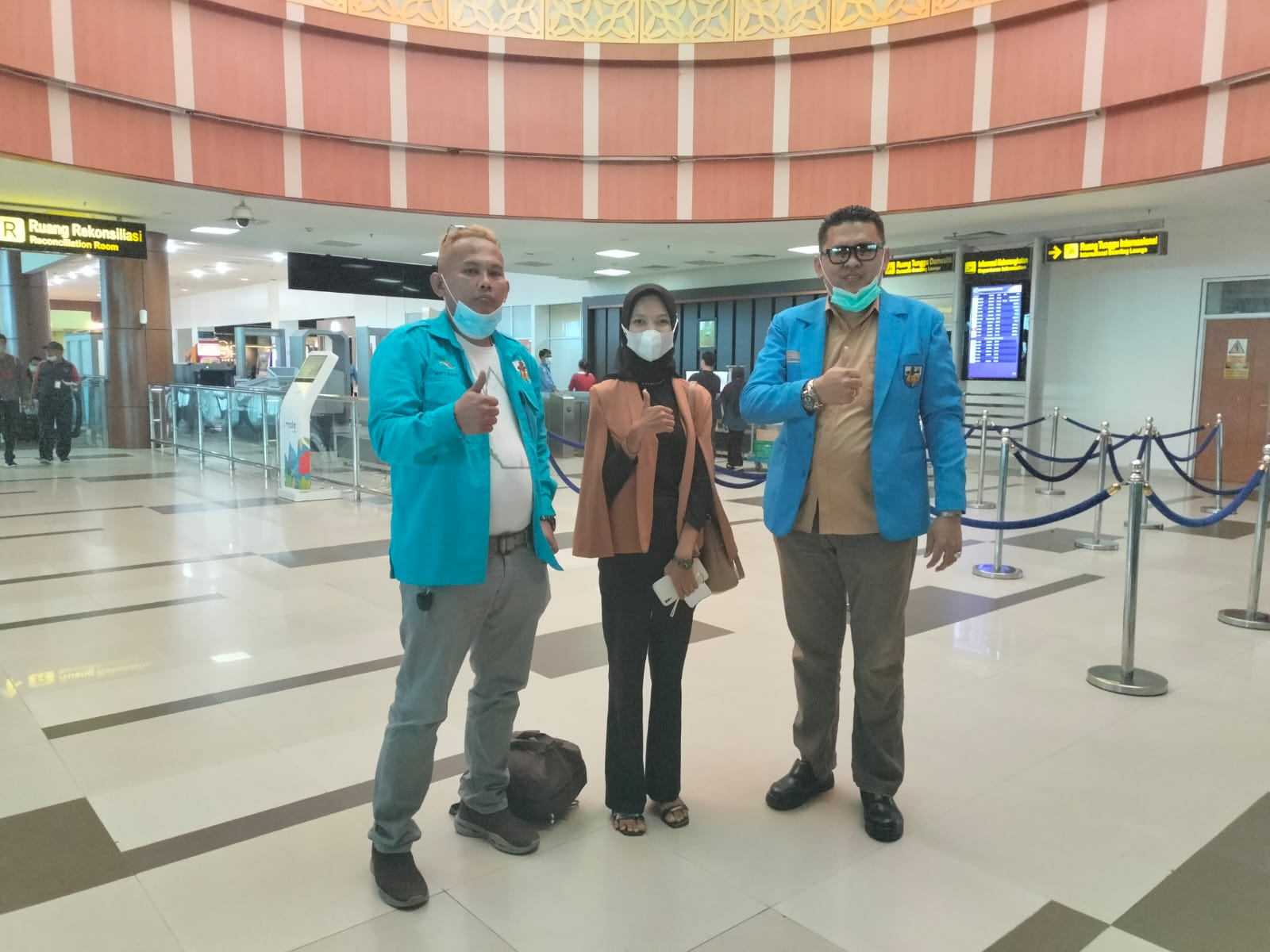 KNPI Riau dan Siak Berikan Bantuan Transportasi dan Akomodasi Peserta Rapimnas GMNI di Jakarta