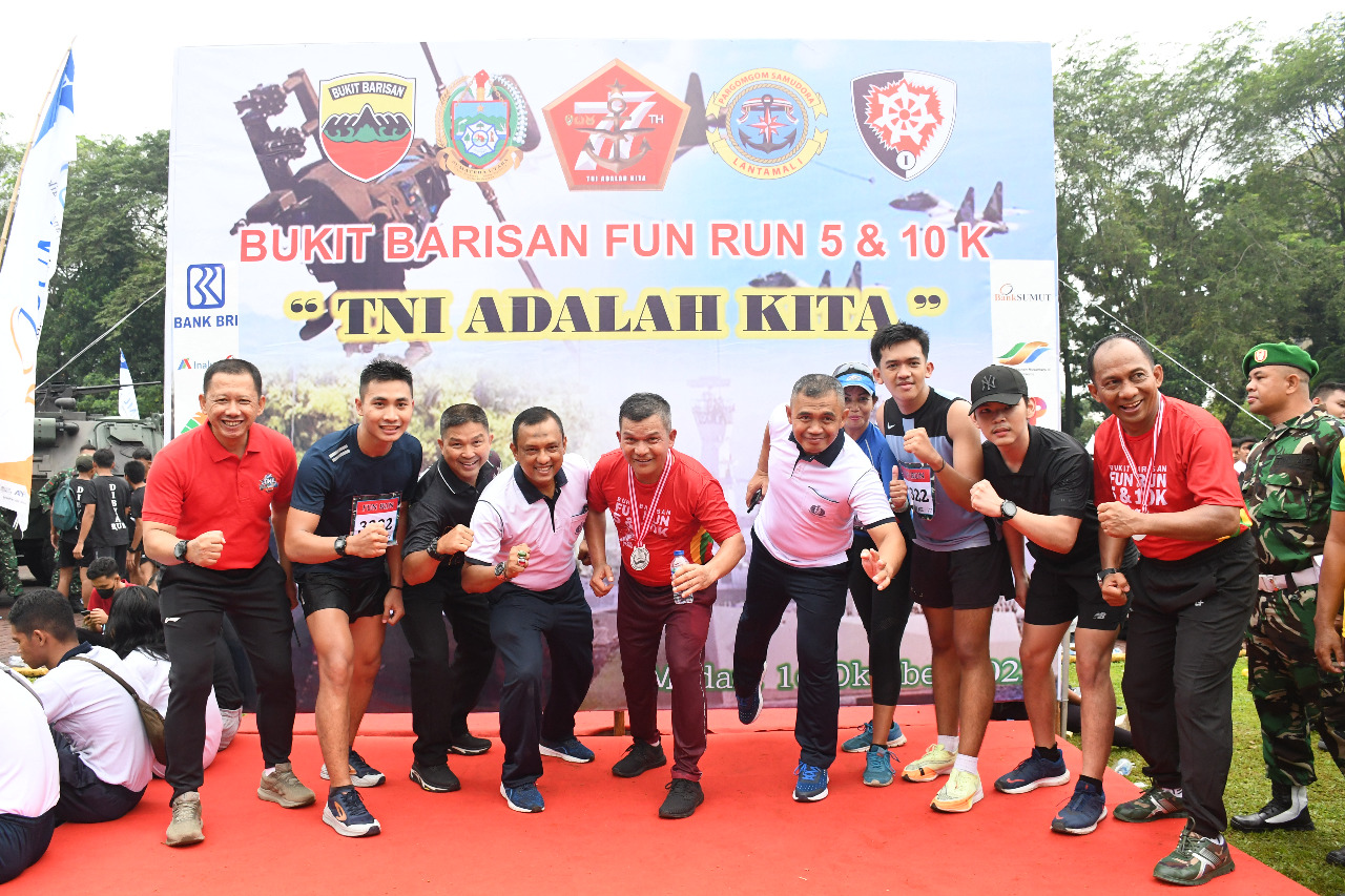 Fun Run dan TNI Expo di Momen HUT ke-77