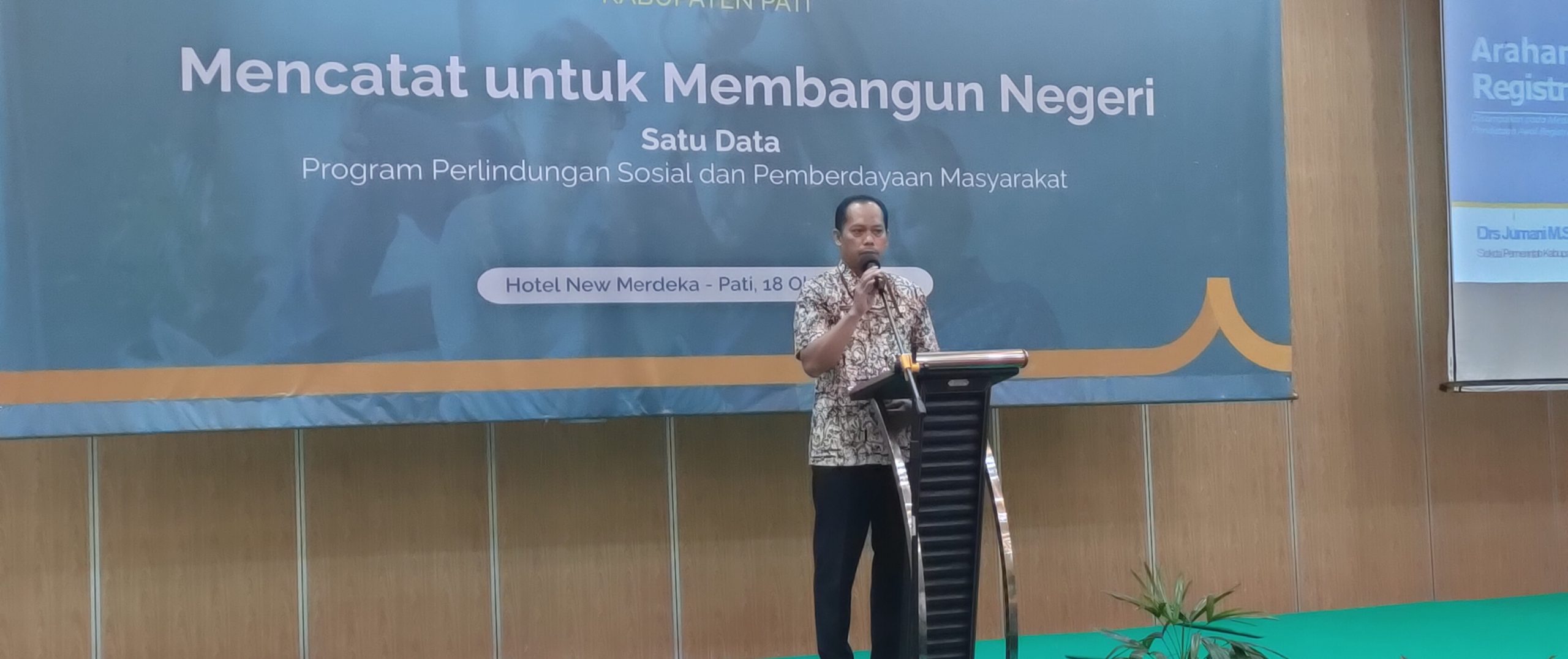 Sekda Pati Tegaskan Regsosek Harus Dikawal Sampai Tuntas