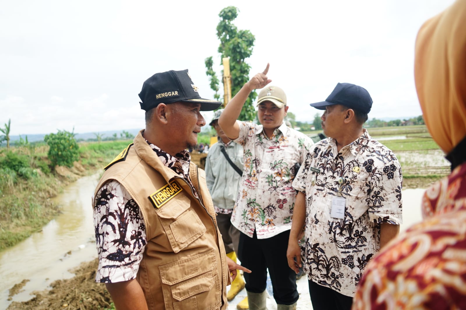 Pj Bupati Pati Cek Perbaikan Tanggul Jebol