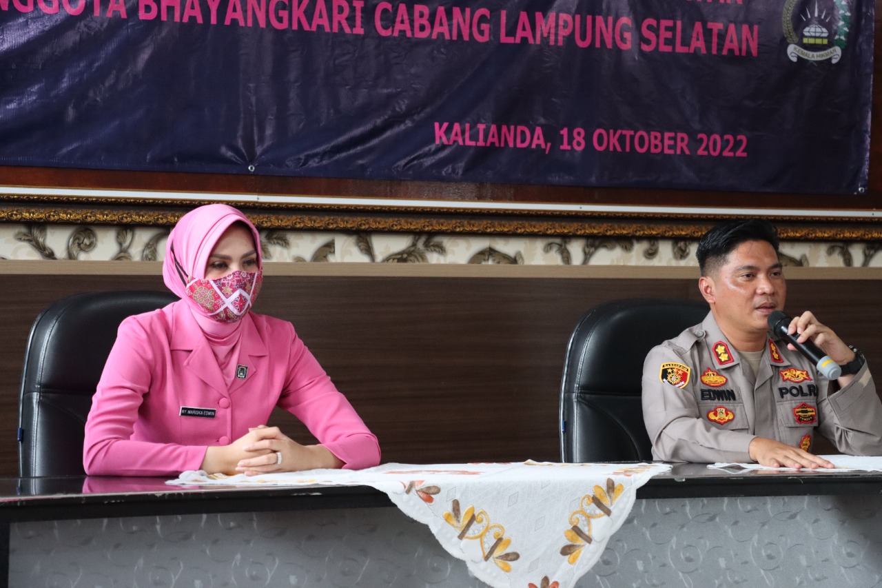 Kapolres Lamsel AKBP Edwin:  Polisi Tidak Berpolitik Tapi Polisi Harus Tahu Politik