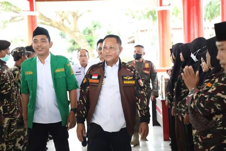 H Nanang Ermanto Hadiri Pelantikan Pengurus GP Ansor Kabupaten Lampung Selatan