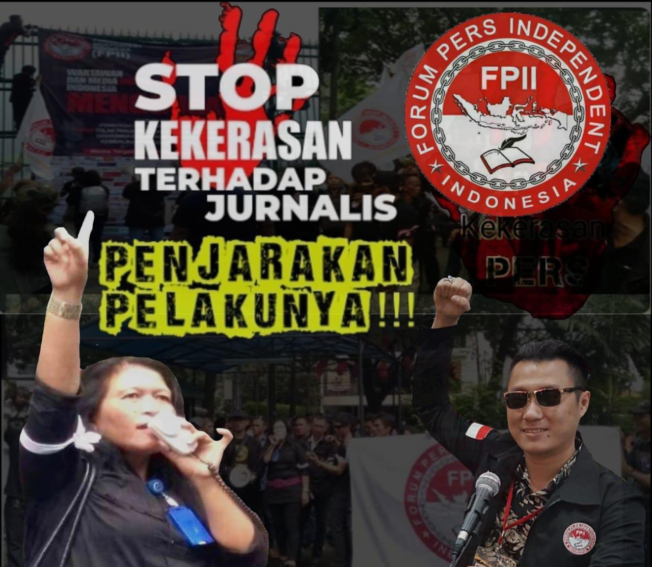 FPII Mengecam Keras Pelaku Kekerasan Terhadap Wartawan
