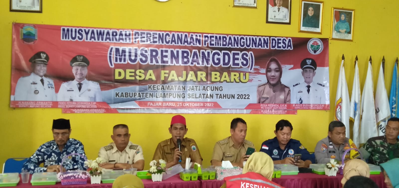 Pemdes Fajar Baru Gelar MusrenbangDes Ta-2023