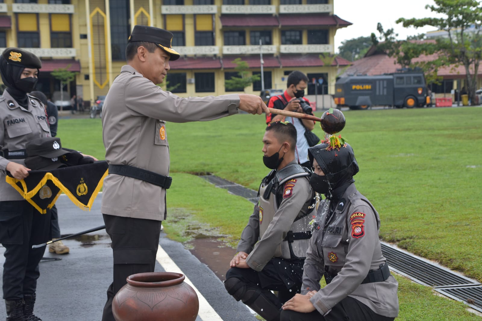 Pembaretan Personil Bintara Remaja Angkatan 47