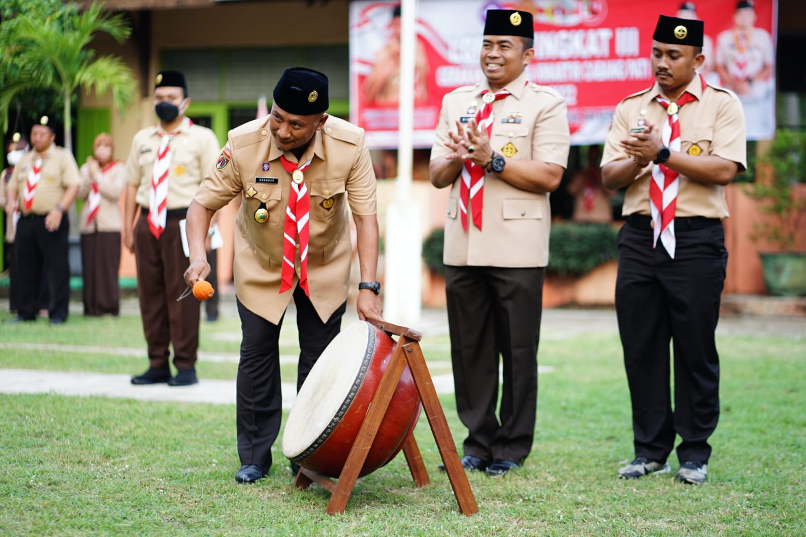 Henggar Buka LT III Pramuka Penggalang Kwarcab Pati