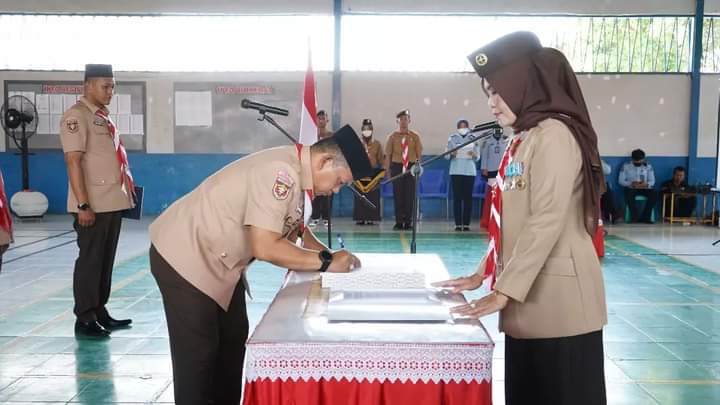 Bunda Win Kukuhkan Majelis Pembimbing Gugus Depan 12.167 Lapas Narkotika