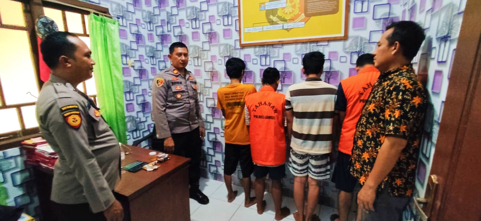 Dalam Sepekan Polsek Jatiagung Ringkus Empat Pelaku Penyalahgunaan Narkotika Jenis Sabu