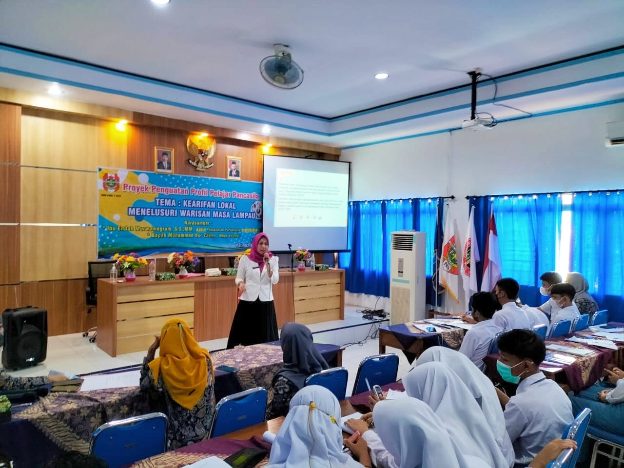 Dinporapar Pati dan SMA PGRI 1 Pati Tanamkan Nilai Kearifan Lokal
