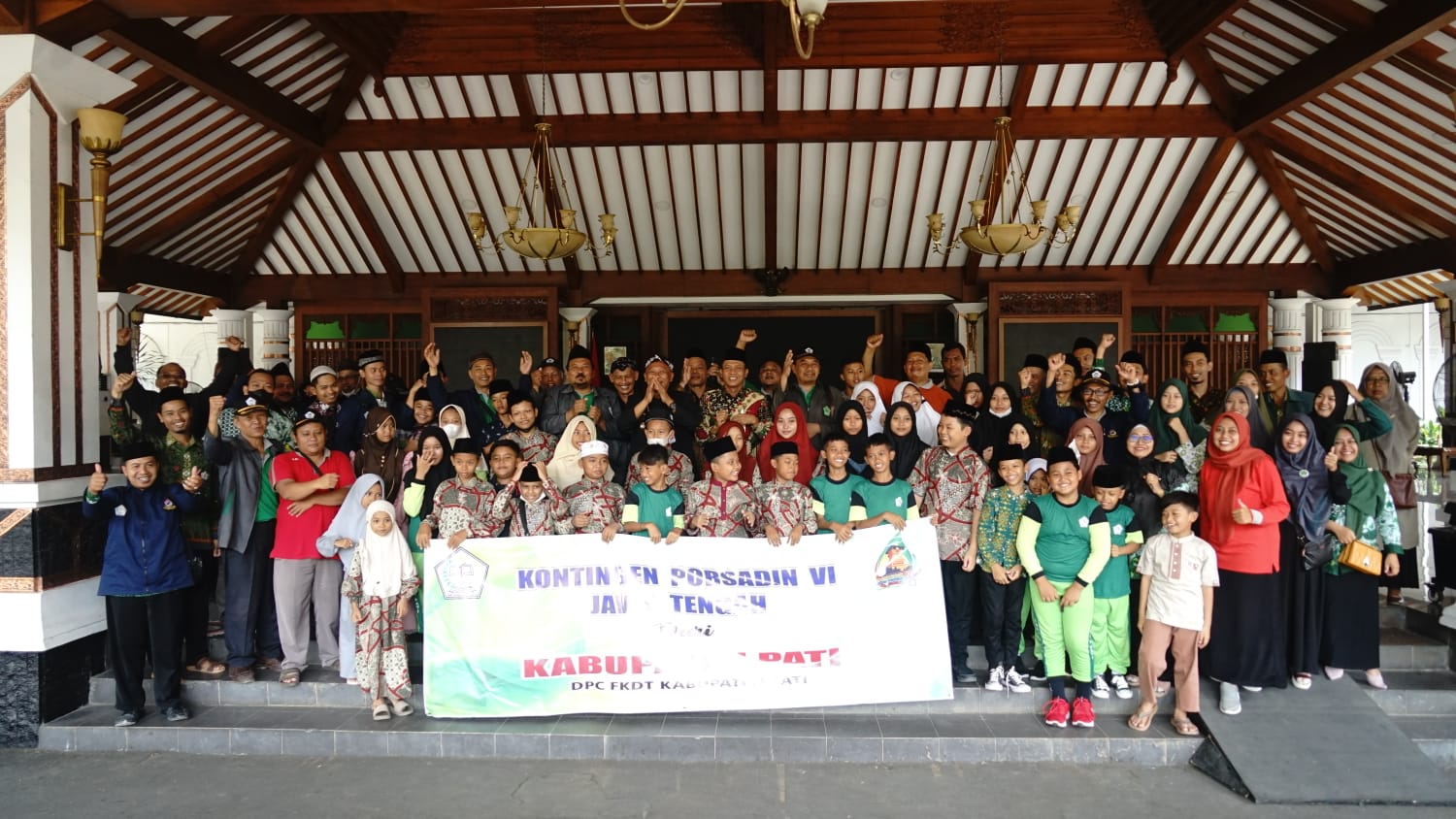Kontingen Asal Pati Dilepas Pj Bupati Pati