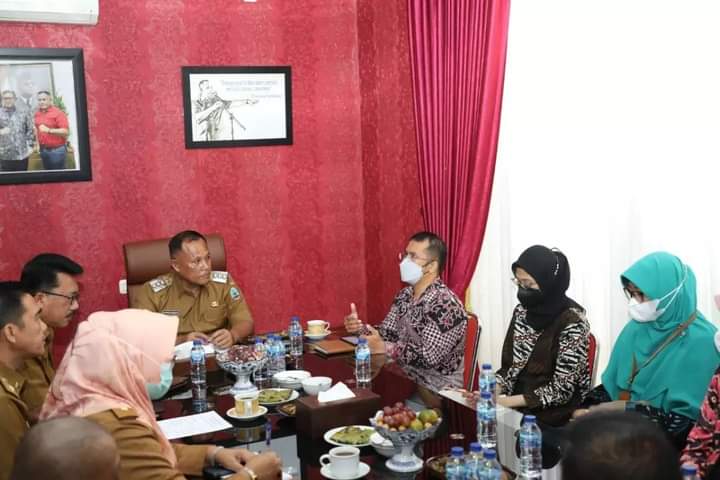 Bupati Lamsel Terima Kunjungan Tim BPK RI Perwakilan Provinsi Lampung