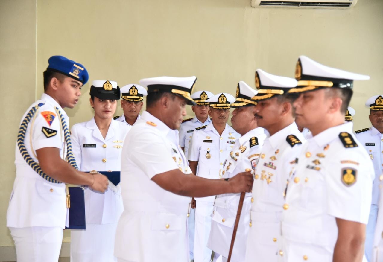 Danlantamal Gelar Sertijab Kadiskum, Kadisbek dan Kadisfaslan Lantamal XII
