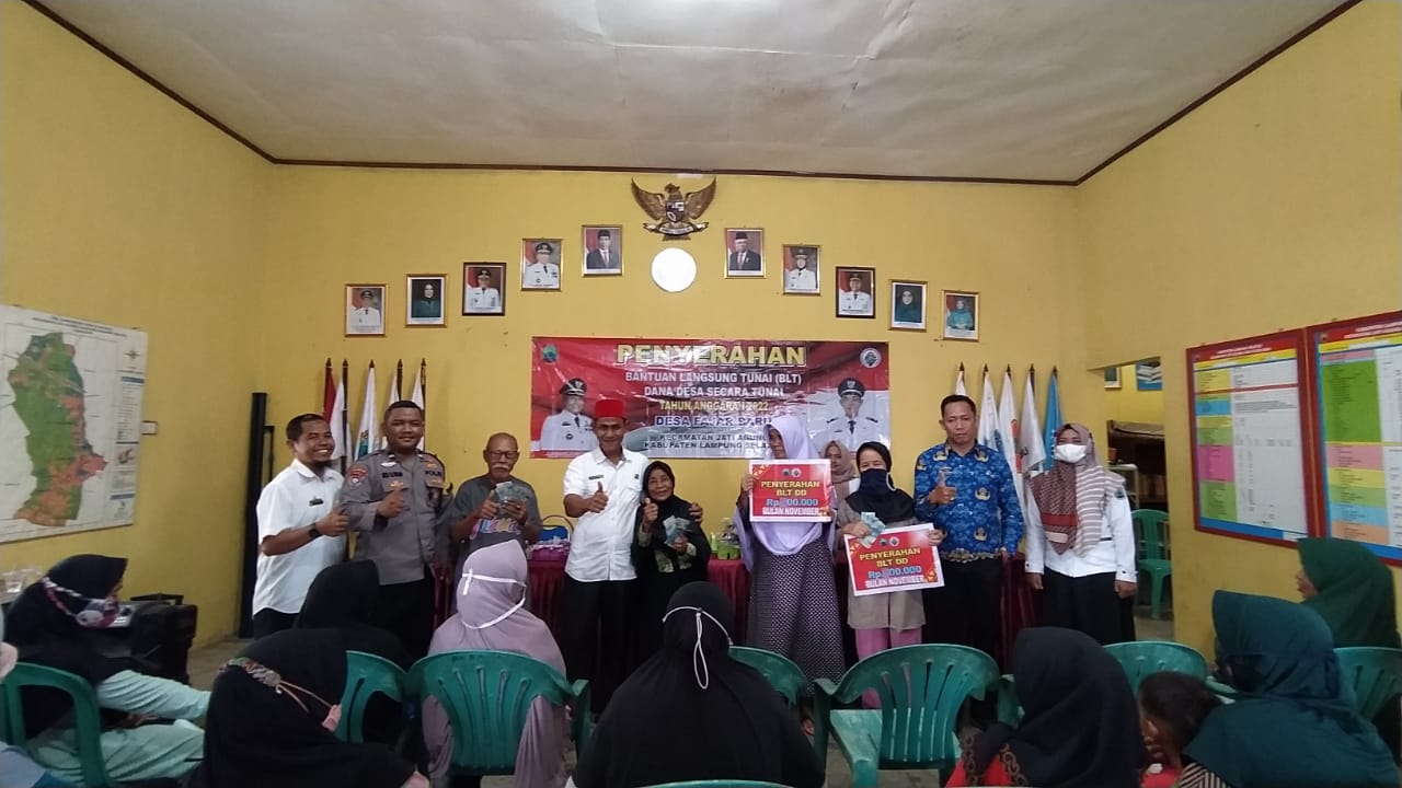 PEMDES FAJAR BARU SALURKAN BLT-DD TAHAP 5