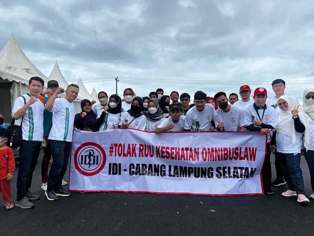 IDI Cabang Lampung Selatan Tolak RUU Kesehatan Omnibus Law