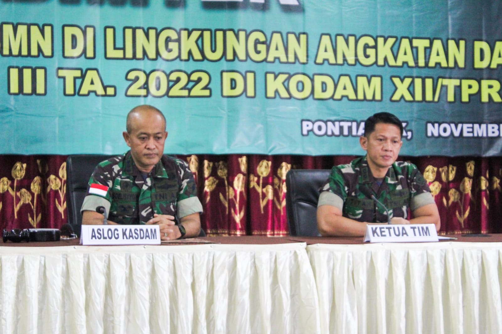 Kodam XII/Tanjungpura Gelar Bimtek Penatausahaan Simak BMN