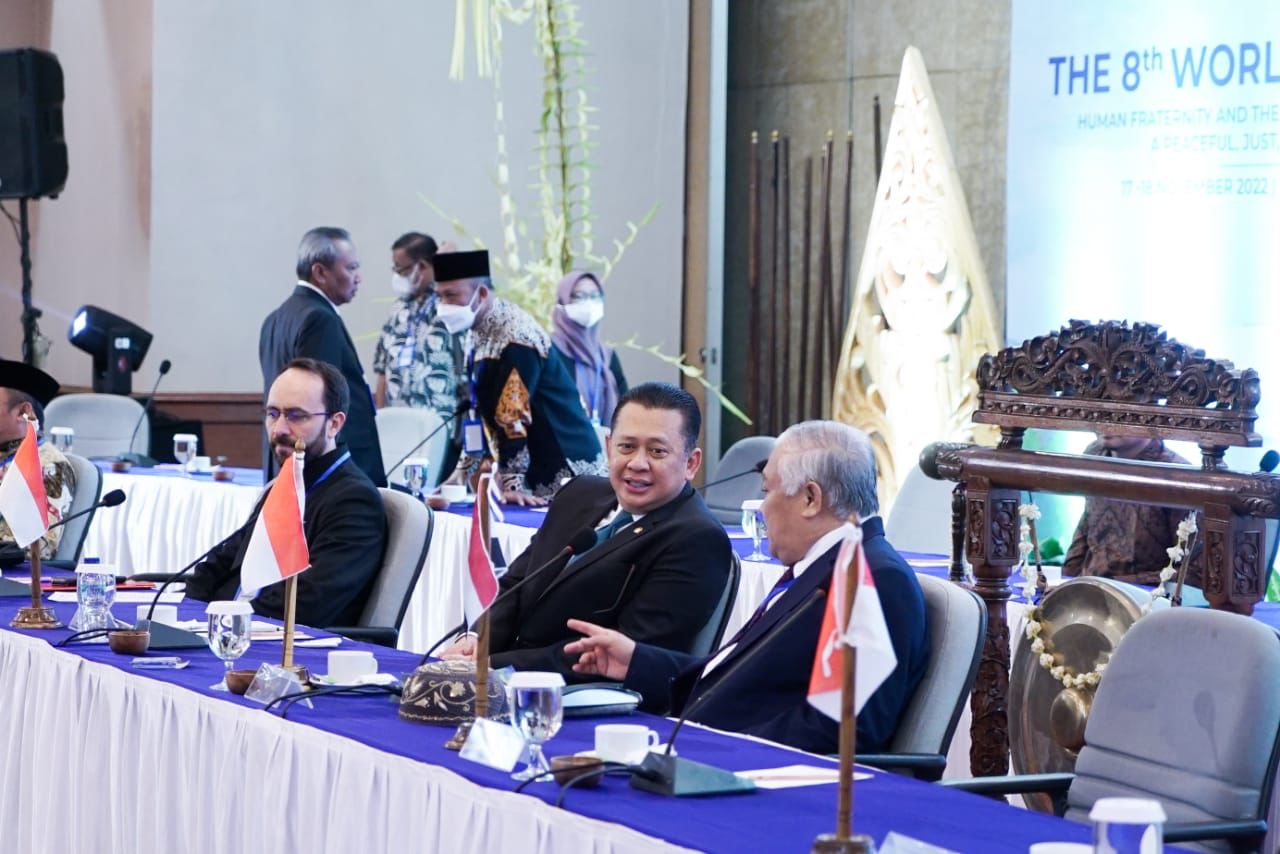 Buka World Peace Forum ke-8, Ketua MPR RI Ajak Bersama Wujudkan Perdamaian Dunia