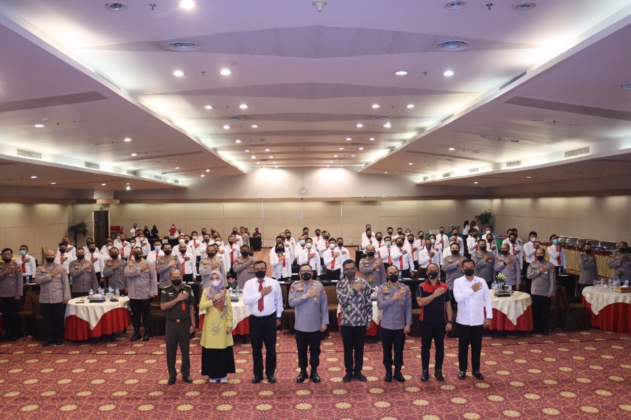 Kapolda Gorontalo Gelar Rakernis Fungsi Reskrim